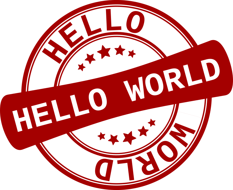 Label Hello World