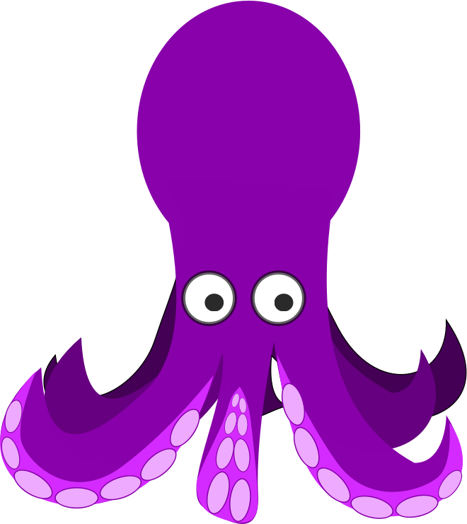 Cartoon Octopus 2