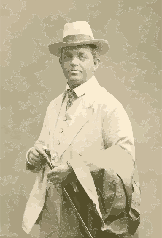 Carl Nielsen c. 1908 - Restoration