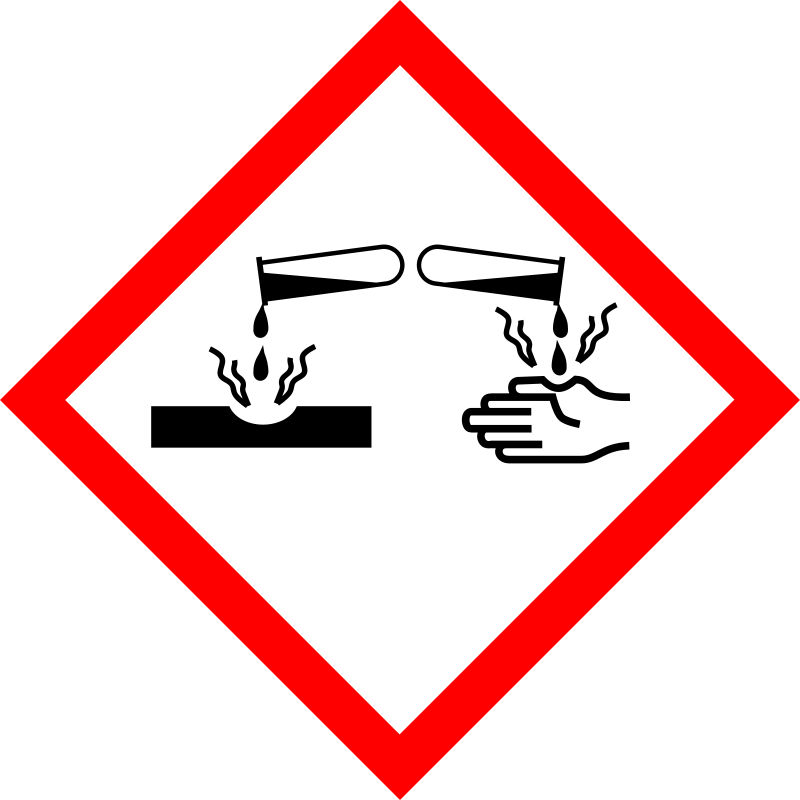 Corrosive substances - Sustancia corrosiva