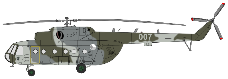 Mil Mi-17 - Czech Air Force camouflage