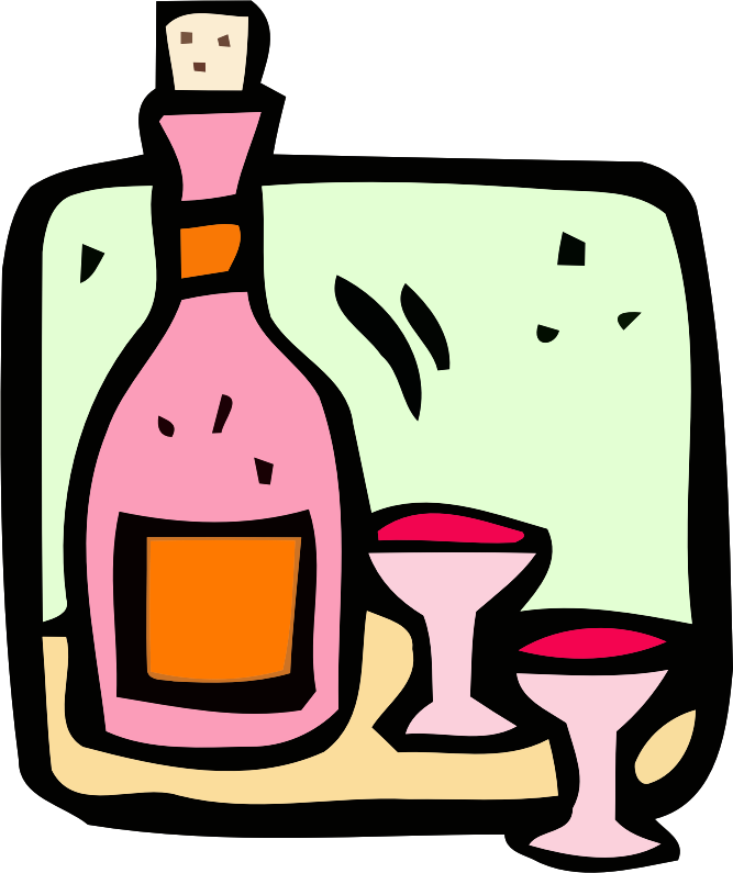 Food and drink icon - wine