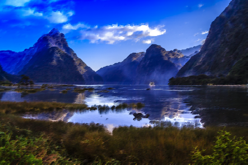 Surreal Milford Sound New Zealand