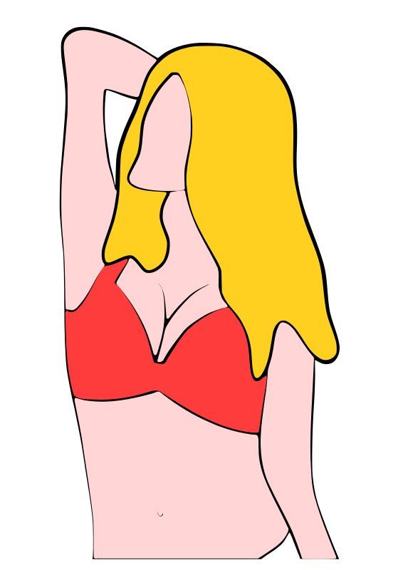 Woman in Bikini - Torso