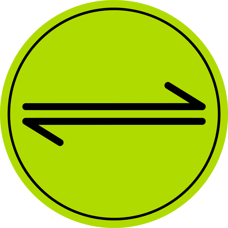 Equilibrium symbol vectorized