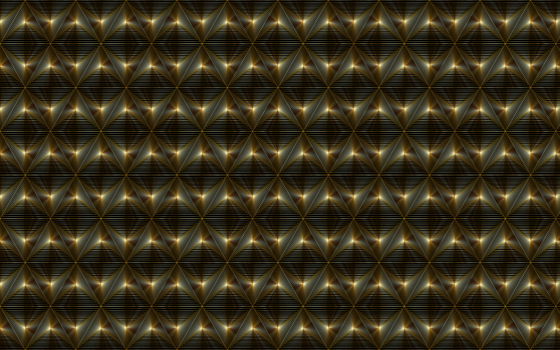 Gold Triangular Seamless Pattern