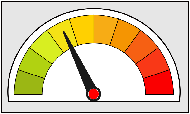 Simple meter / indicator icon