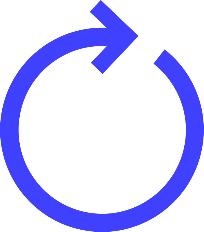 circular arrow (blue)