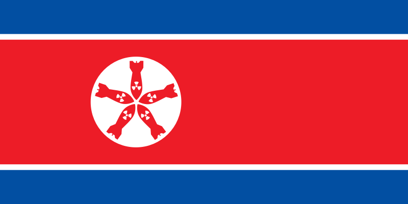Alternative North Korean flag