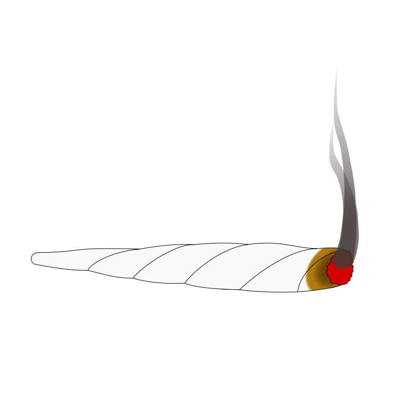 Animation of a Joint-Cannabis Weed