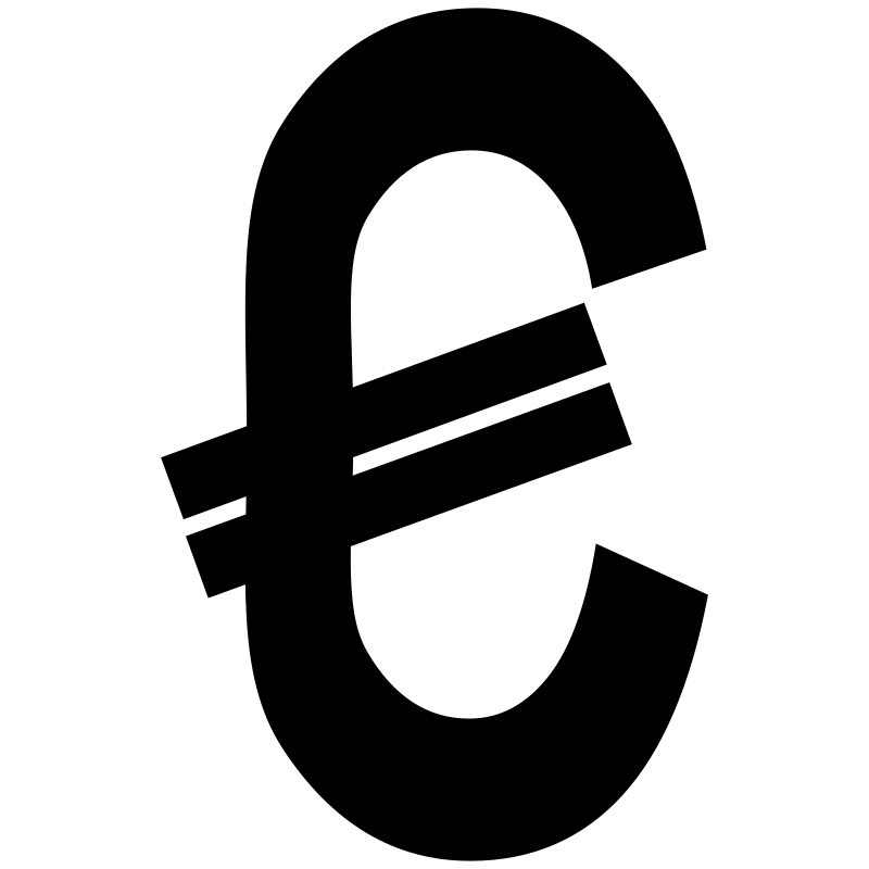 International symbol of Cryptocurrency