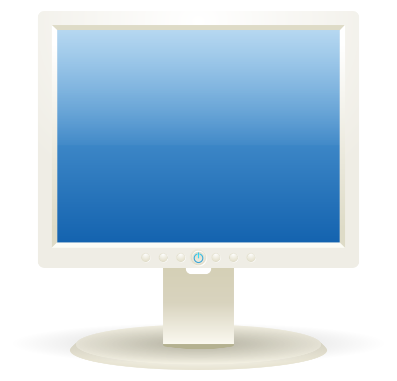 Computer LCD display
