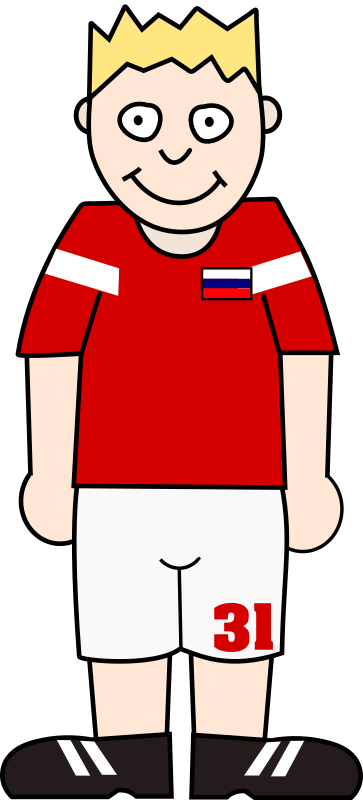 Football player russia