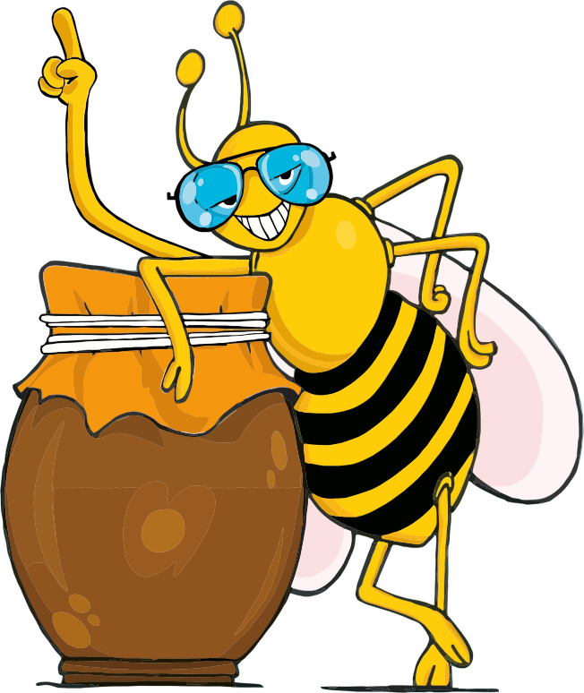 Grinning Honey Bee