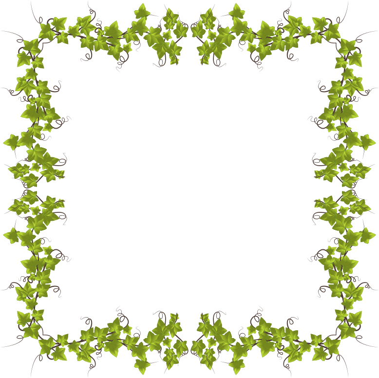 Ivy Leaves Frame 6