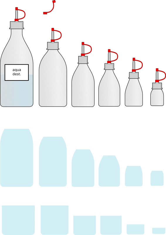 Tropfflaschen für Chemikalien