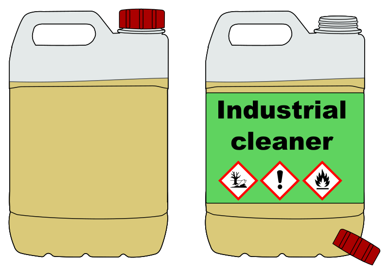 Plastic canister