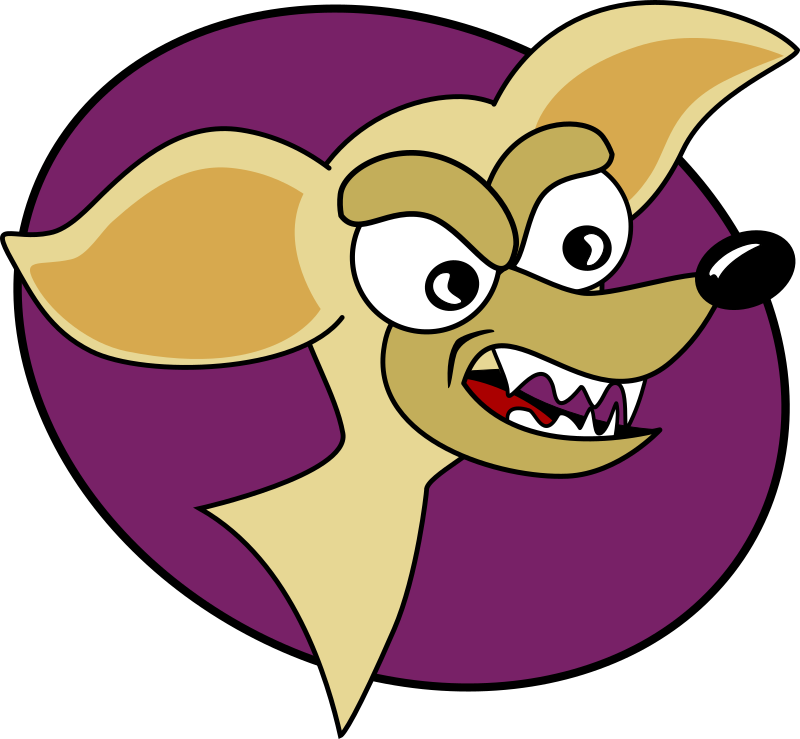 Cartoon Chihuahua 2- Angry