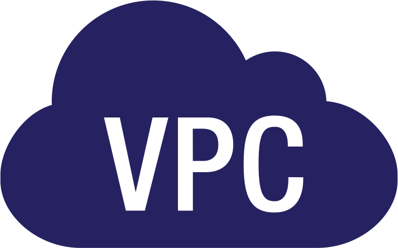 AWS VPC blue icon