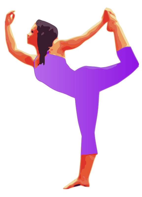Yoga Pose Lady