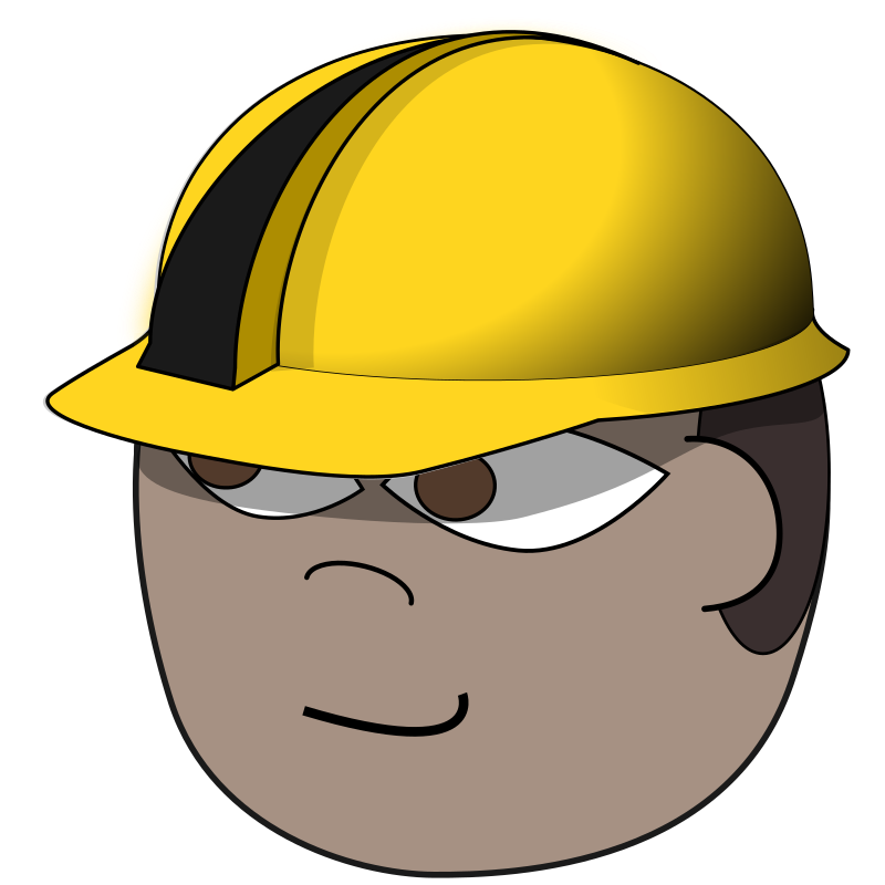 African Construction Worker