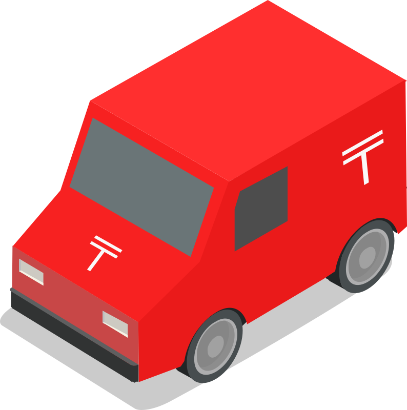 Mail Truck (Japanese version)
