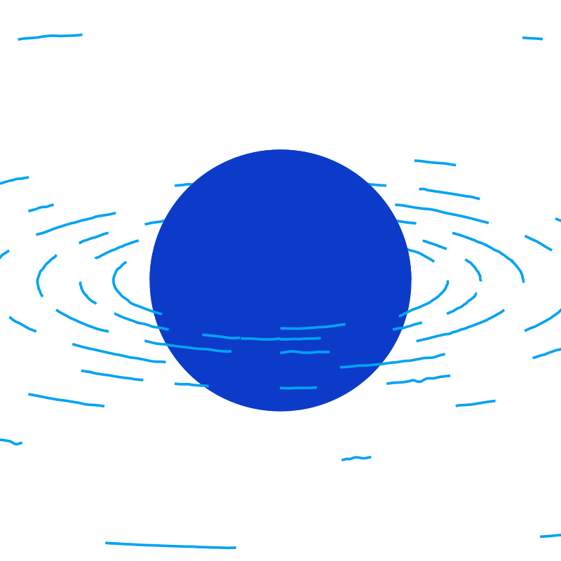 Minimal sphere floating in water
