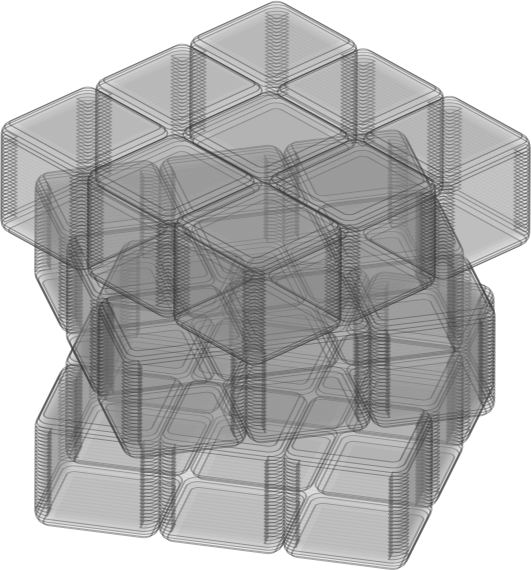 Animated Rubik's Cube