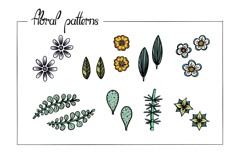 Floral patterns