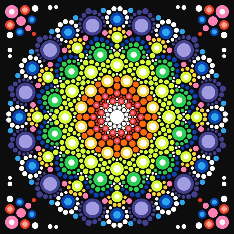 Dot Mandala - Decorative 11