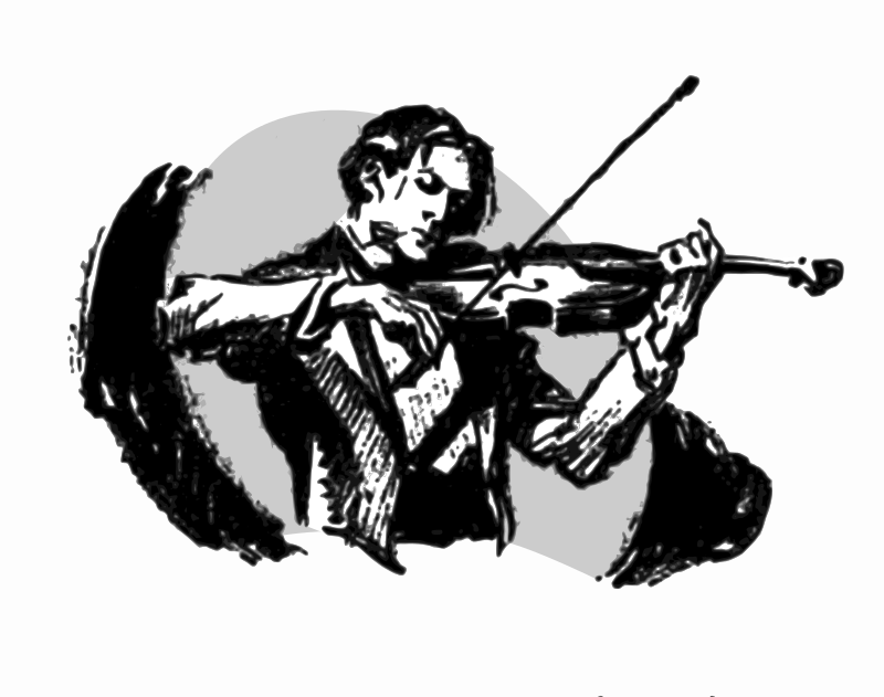 Monochrome Violinist, 1927
