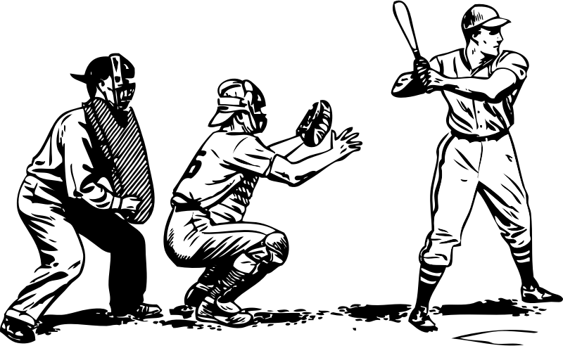 baseball at bat