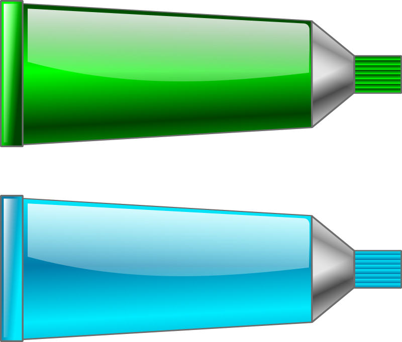 Color tube Green Cyan