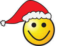 Santa-Smiley by zorro ( https://openclipart.org/user-detail/zorro ) Santa-Smiley