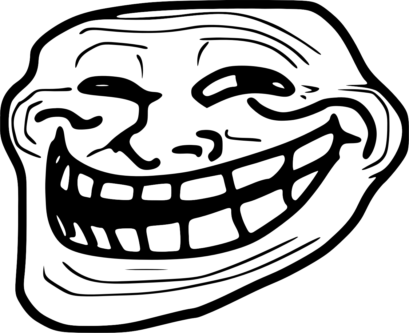 Free clip art Troll Face - Problem? by Master-Sayien