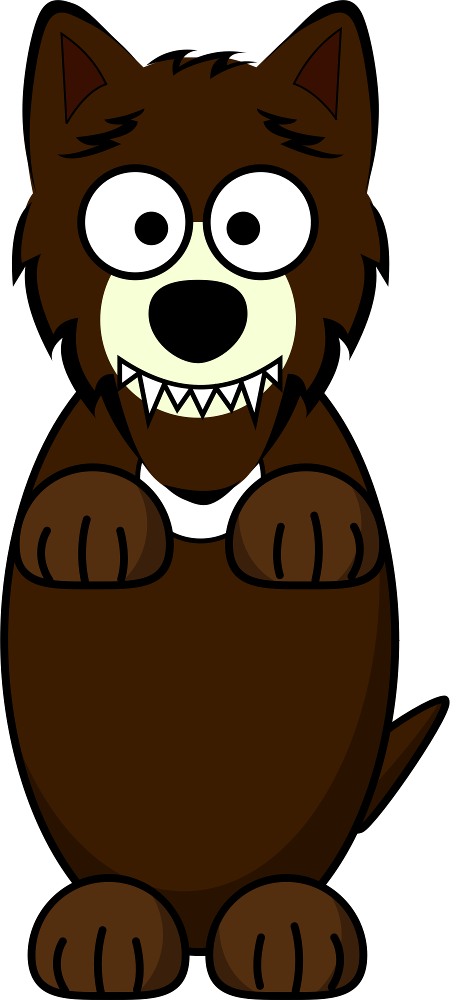 Wolf cartoon animal 17221984 PNG