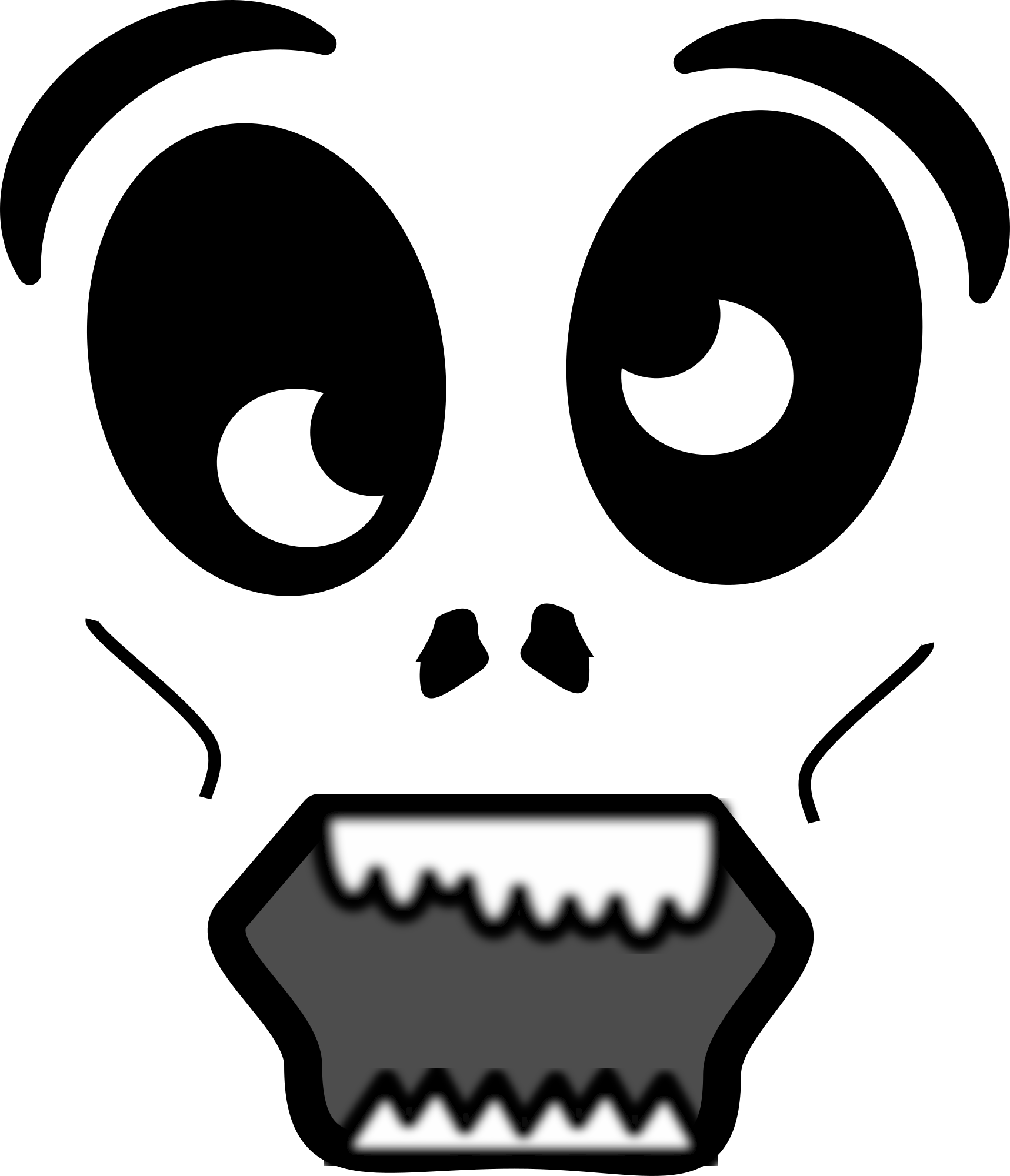 zombie head png