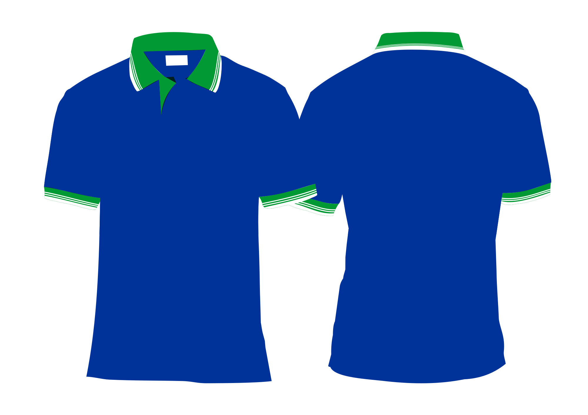 Mockup Camisa Polo Openclipart