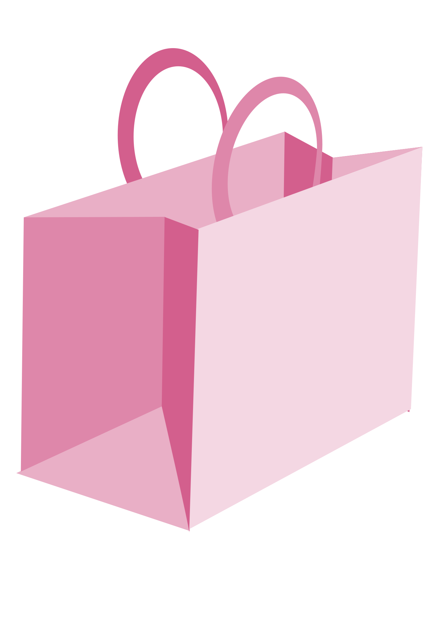 Pink Shopping Bag 14968397 PNG