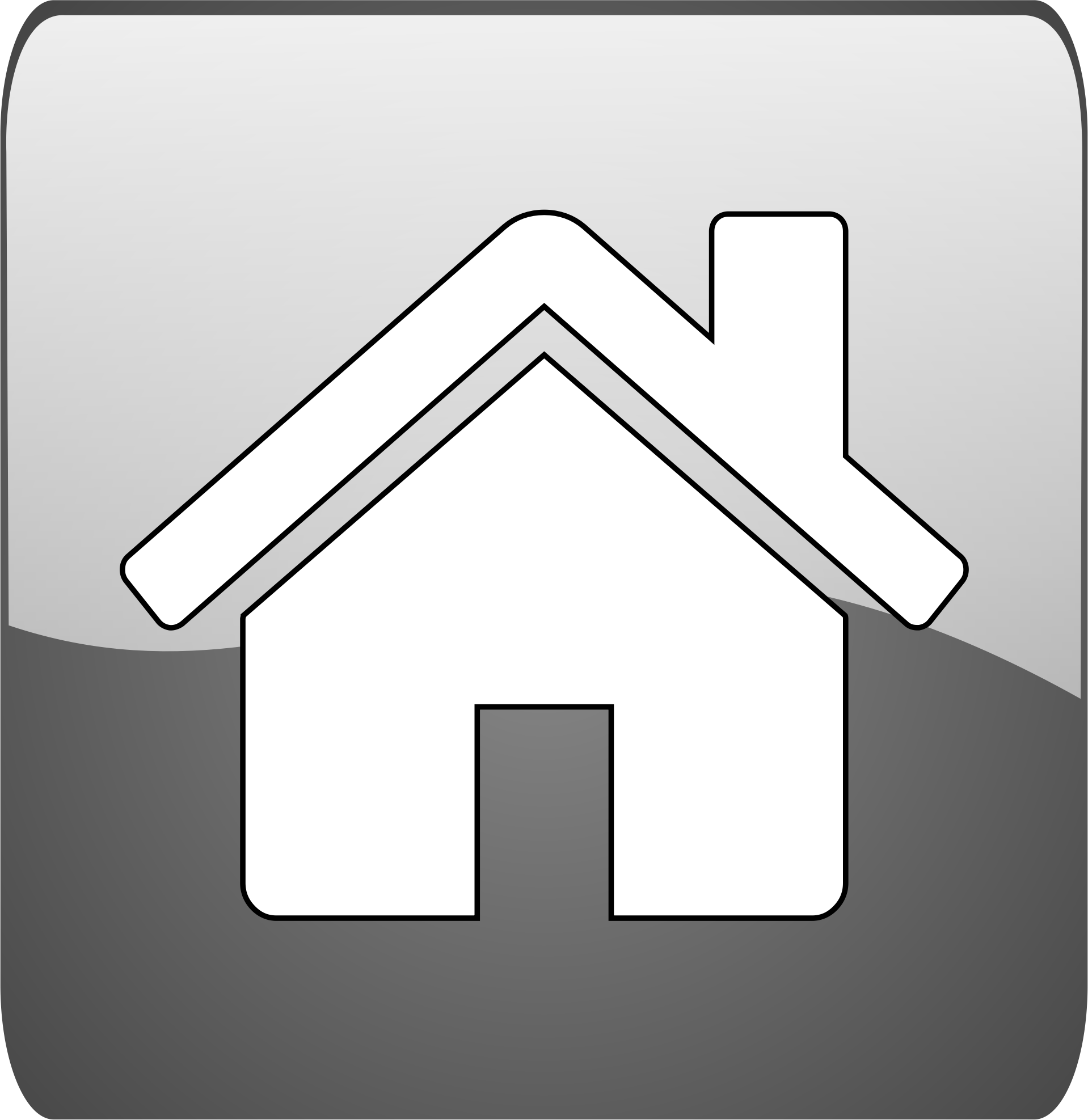 black home button png