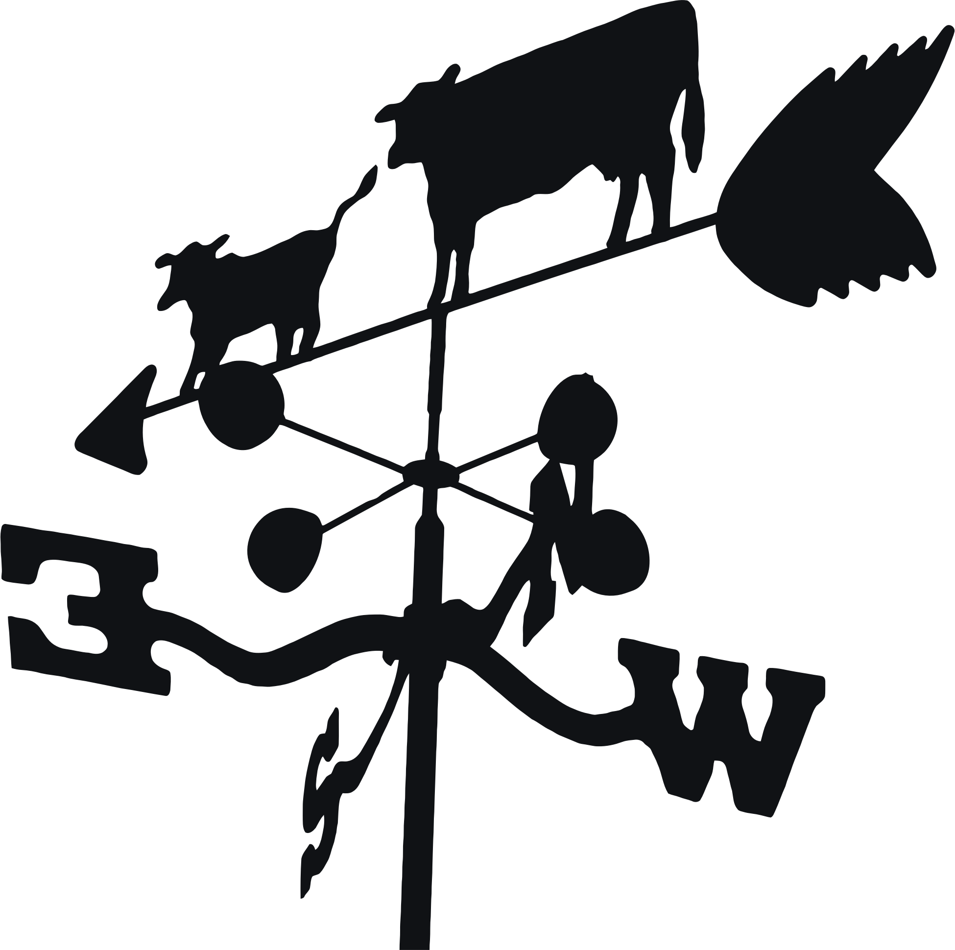 weathervane silhouette