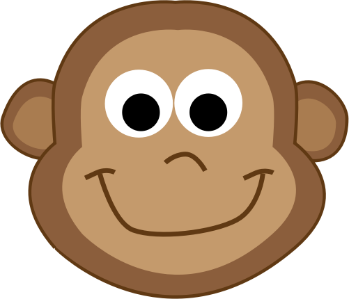 cute smiling monkey