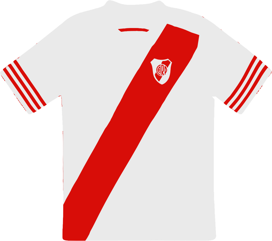 Remera de river png sale