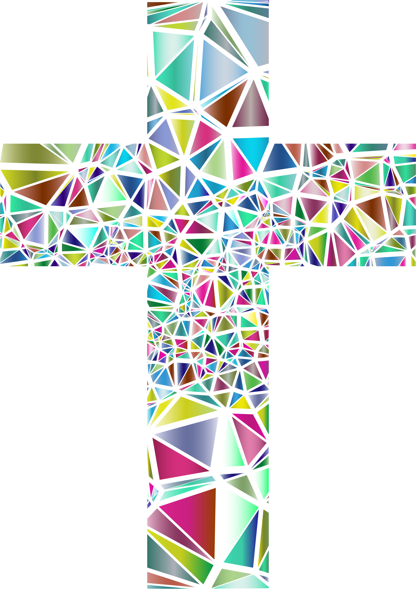 stained glass cross clip art