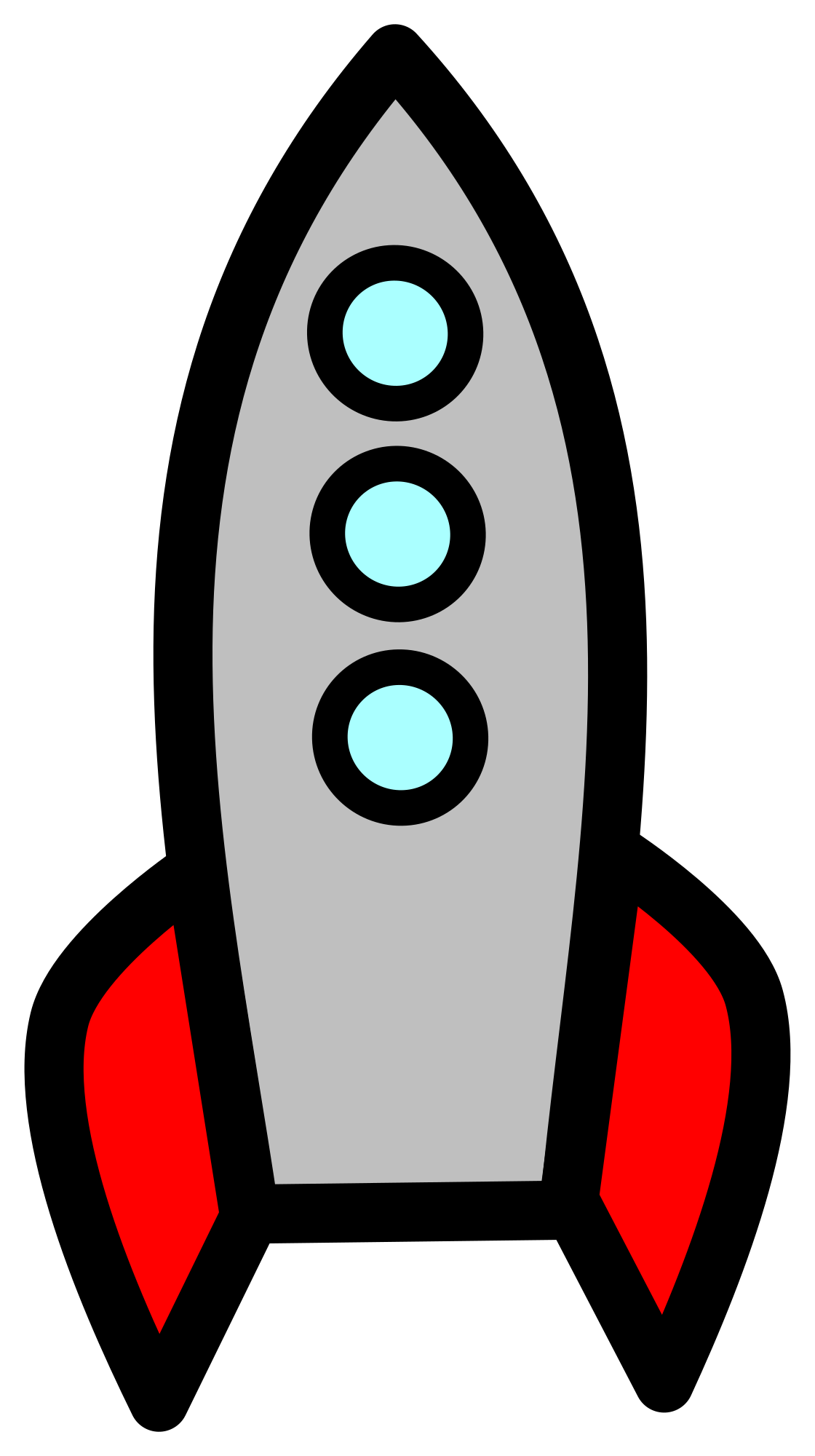 clipart rocket
