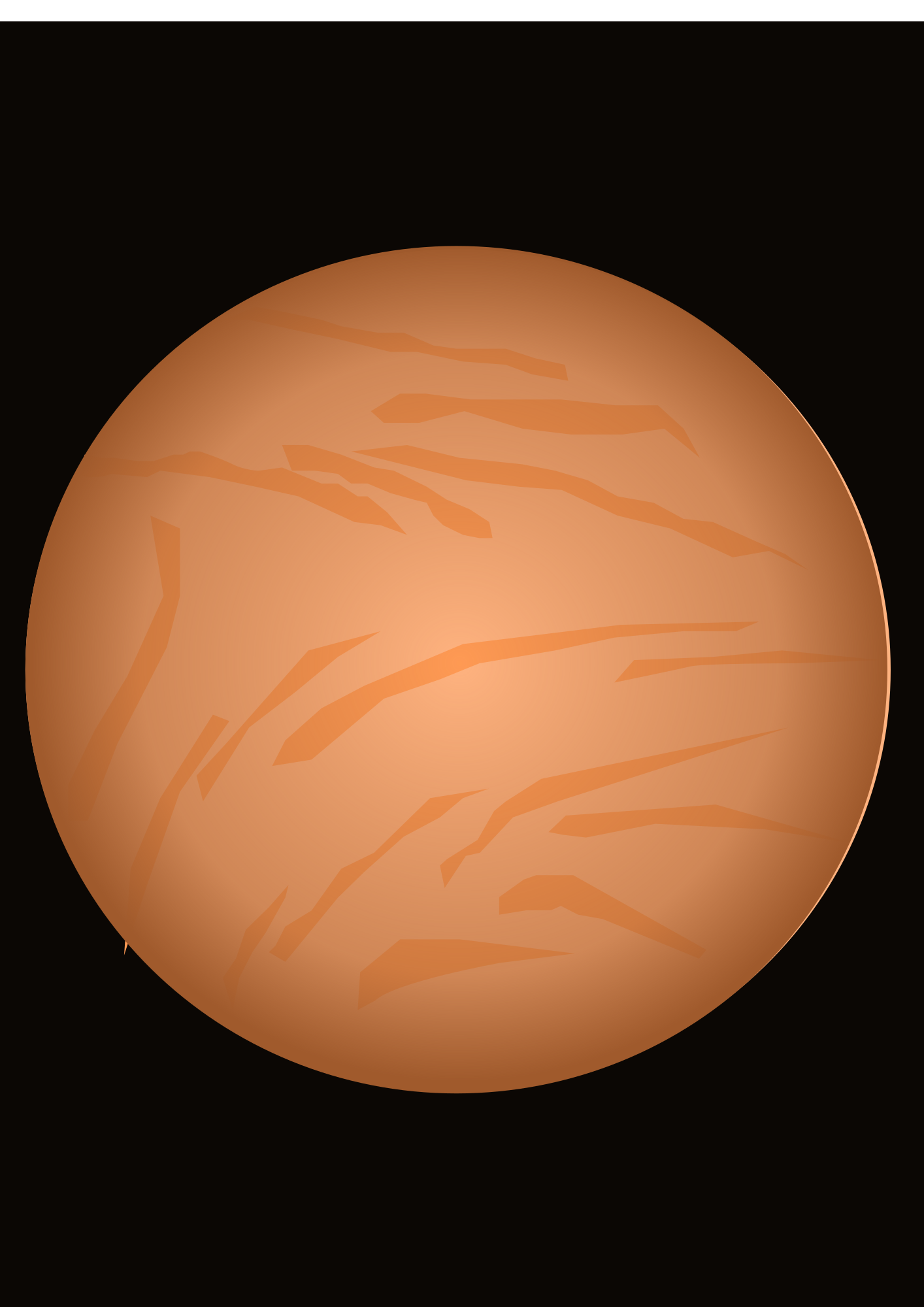 planet venus clipart