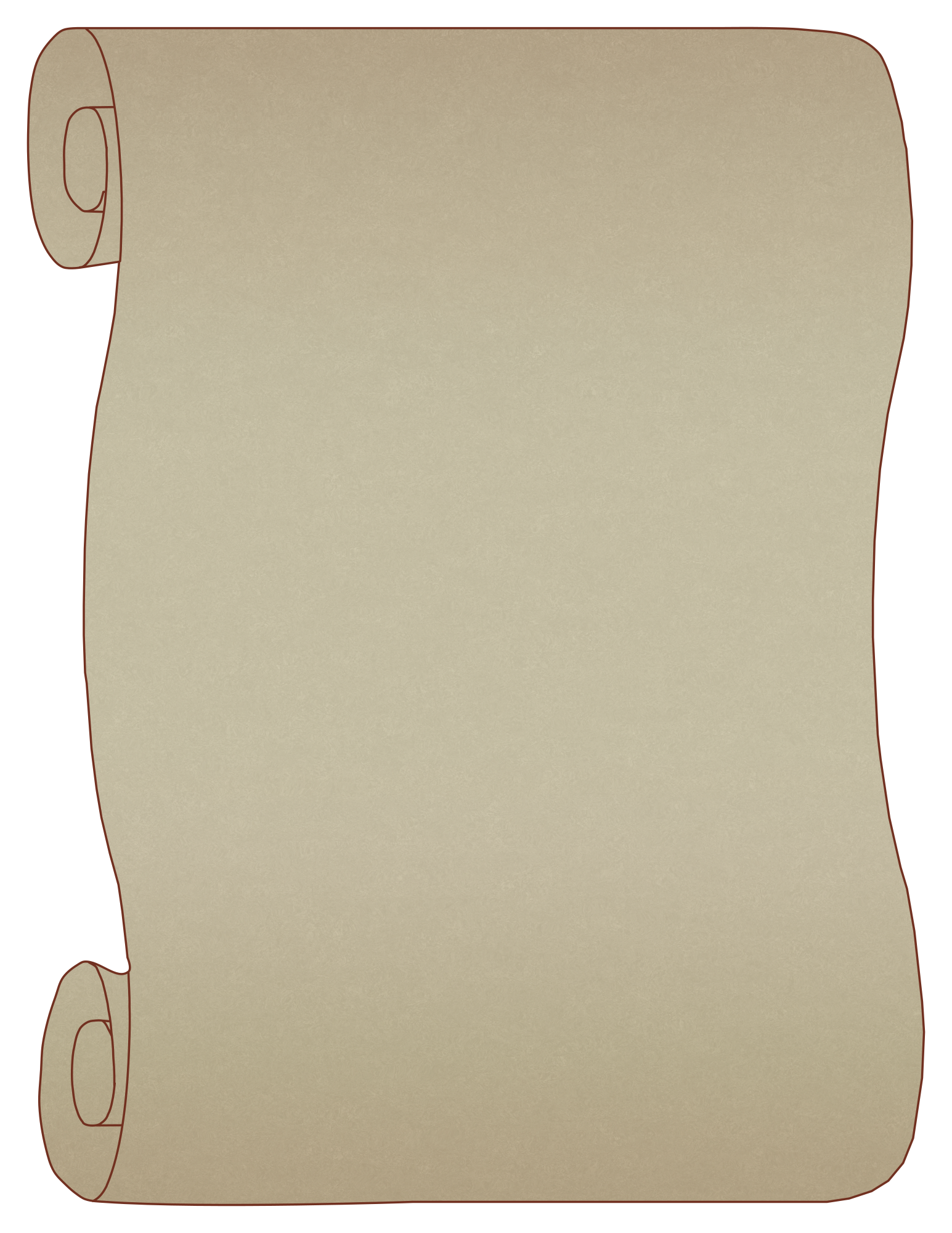 Free: Brown banner , Paper Bitmap Scroll , Scroll Background transparent  background PNG clipart 