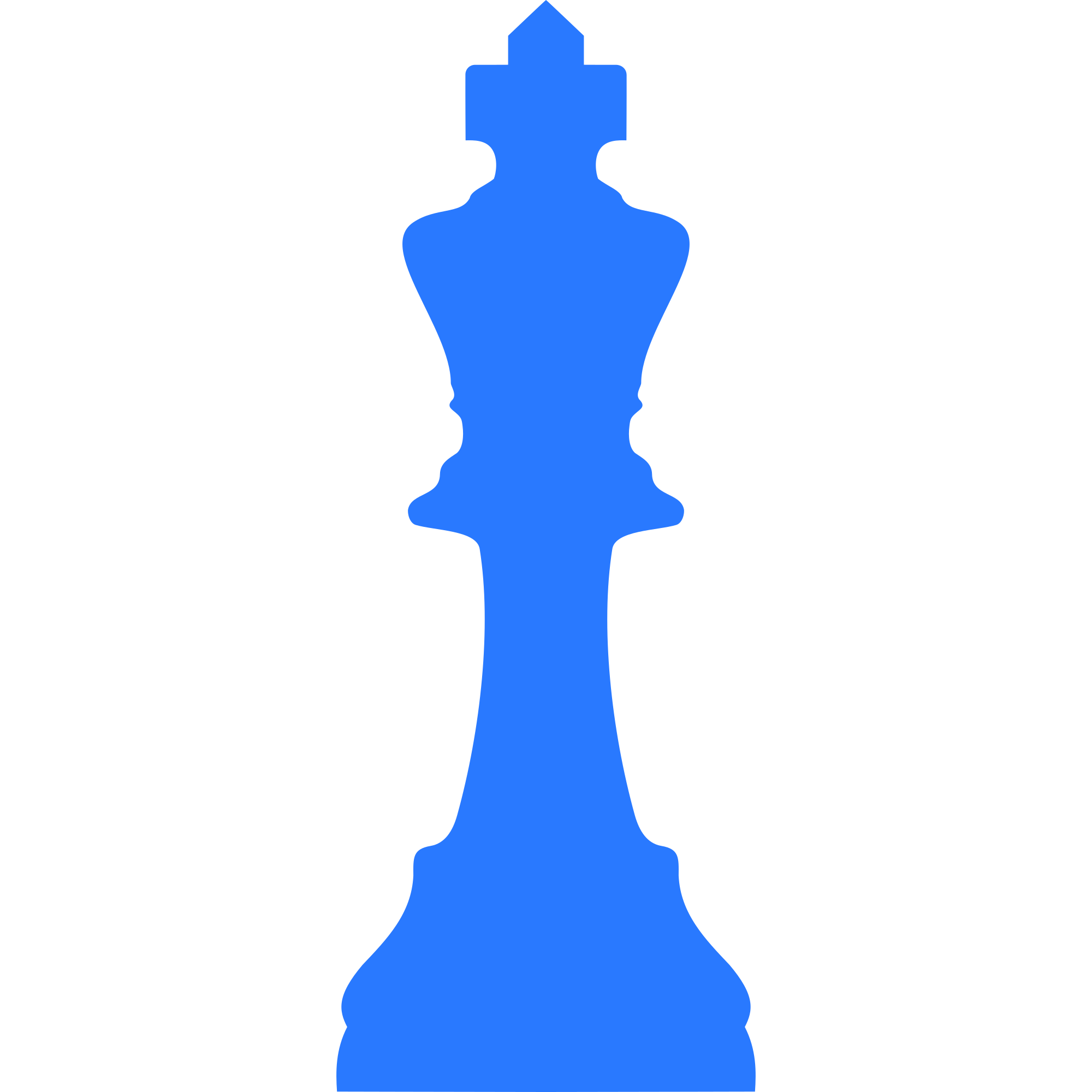 Staunton Style Chess Pieces - Silhouettes - Openclipart