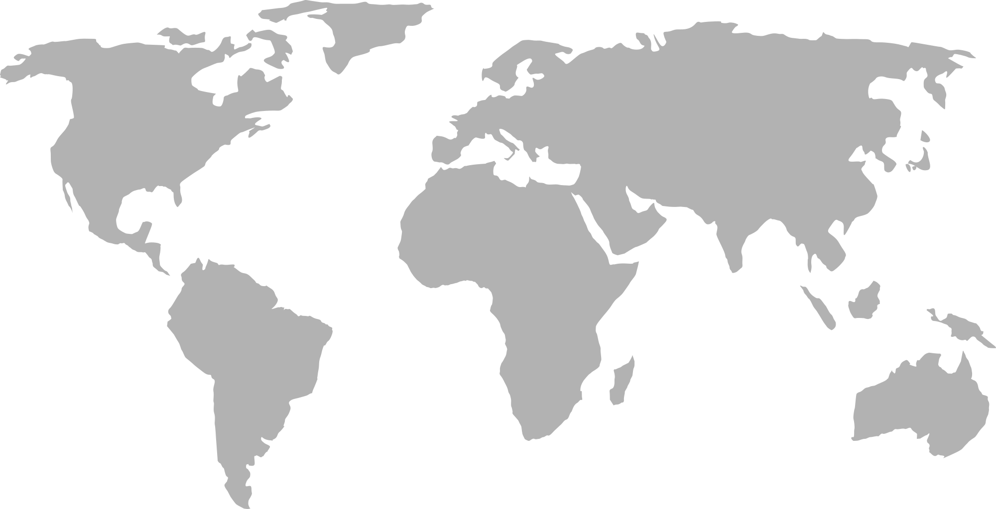 world map black png