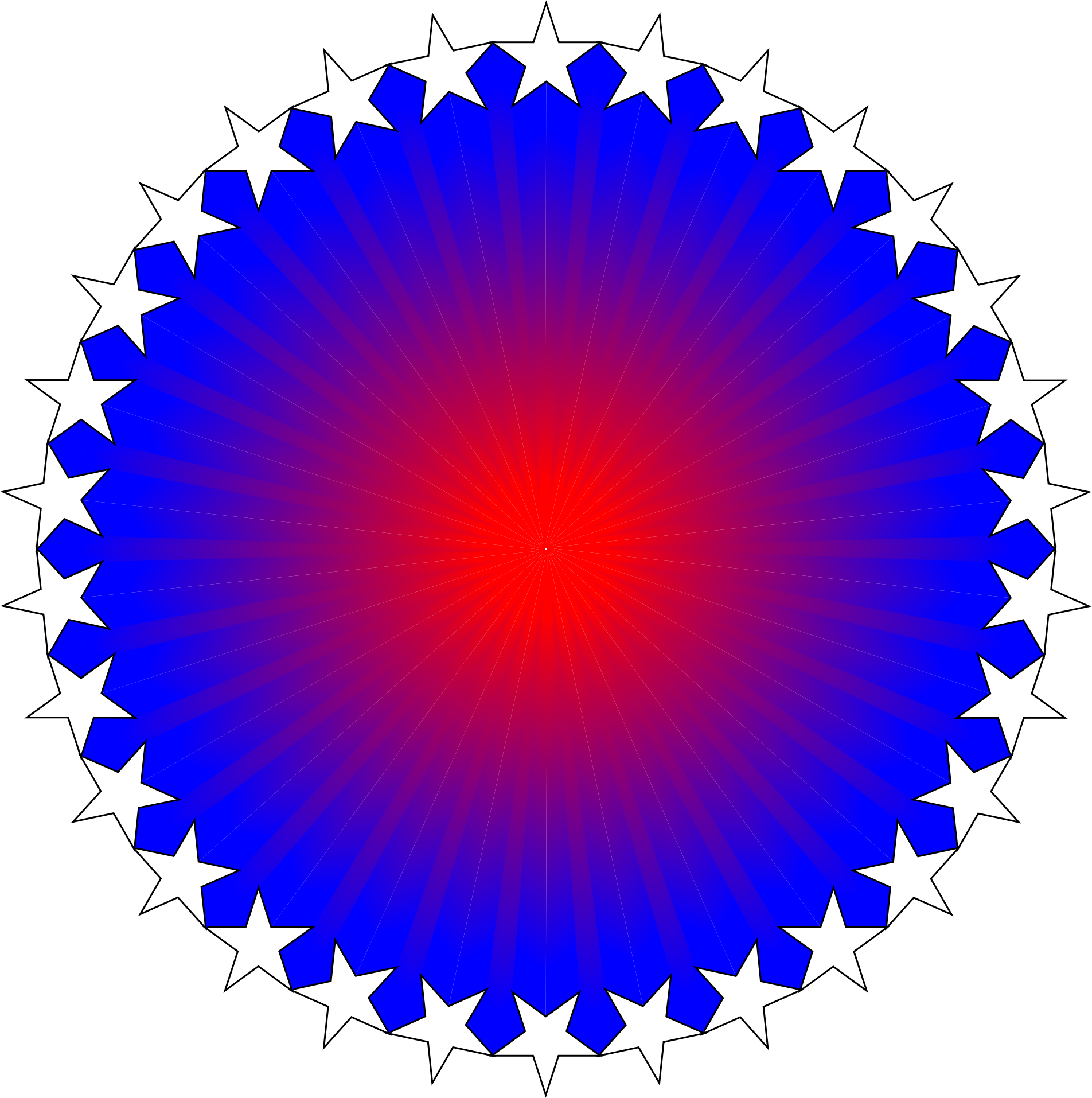 blue starburst png